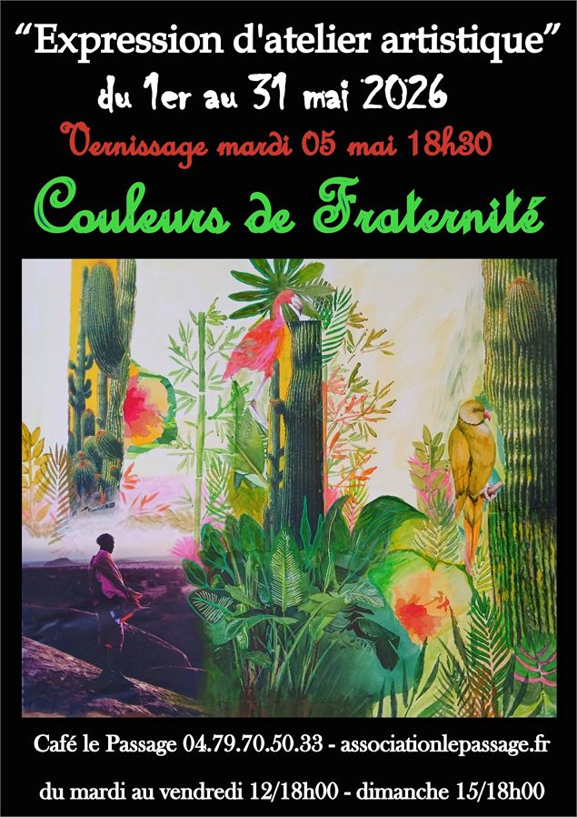 Exposition artistique - secours catholique Chambéry
