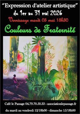 Exposition artistique - secours catholique Chambéry