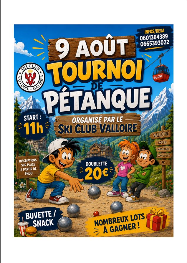 Tournoi de pétanque du Ski club_Valloire - Ski club valloire