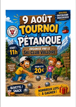 Tournoi de pétanque du Ski club_Valloire - Ski club valloire
