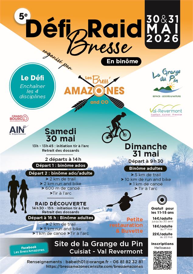 DEFI RAID BRESSE - 31 mai 2026