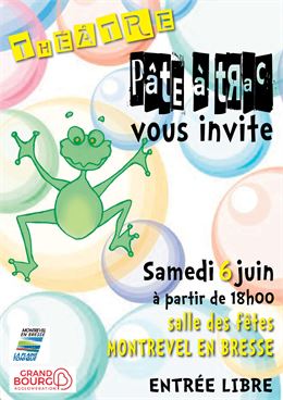 Affiche - Cie Pâte à Trac