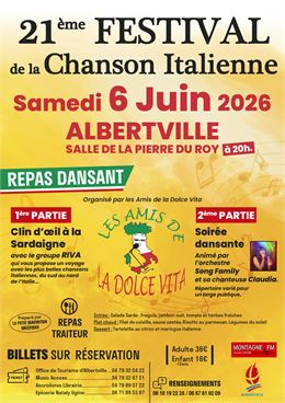 Festival de la chanson italienne_Albertville