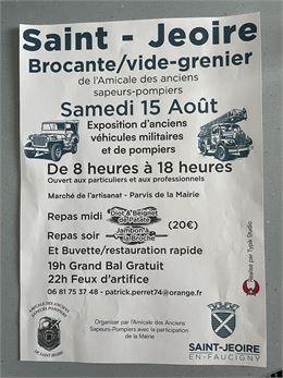Affiche  - Amicale des anciens sapeurs-pompiers 