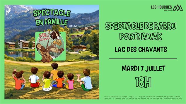 Spectacle en famille - Spectacle de Barbu Portnawak_Les Houches