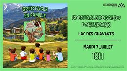 Spectacle en famille - Spectacle de Barbu Portnawak_Les Houches