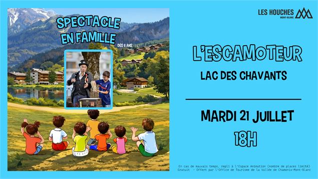 Spectacle en famille - L'escamoteur_Les Houches
