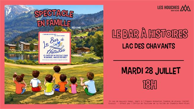 Spectacle en famille - Le bar à histoires_Les Houches