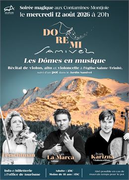 Soirée "Do-Re-Mi Samivel", récital de violoncelle_Les Contamines-Montjoie