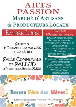 Marché d'artisans et producteurs locaux_Pallud