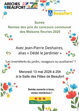 affiche  de la soirée - OTAB