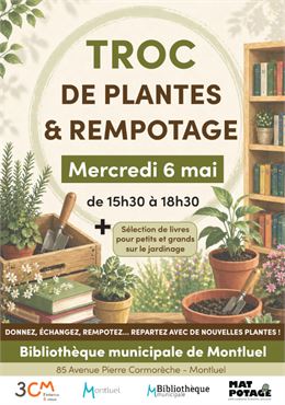 Troc de plantes et rempotage - 3CM