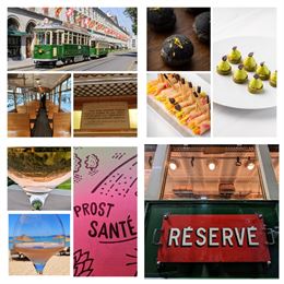 Apéritif à bord d'un tram historique - DR
