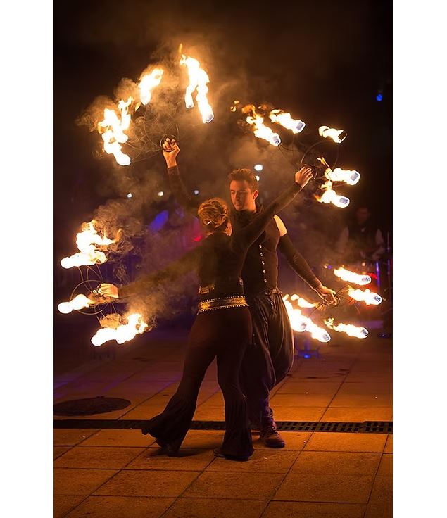 Spectacle de feu_Méribel