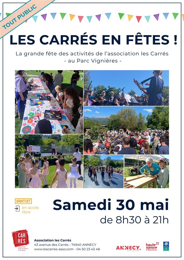 Les Carrés en fête_Annecy - Association Les Carrés