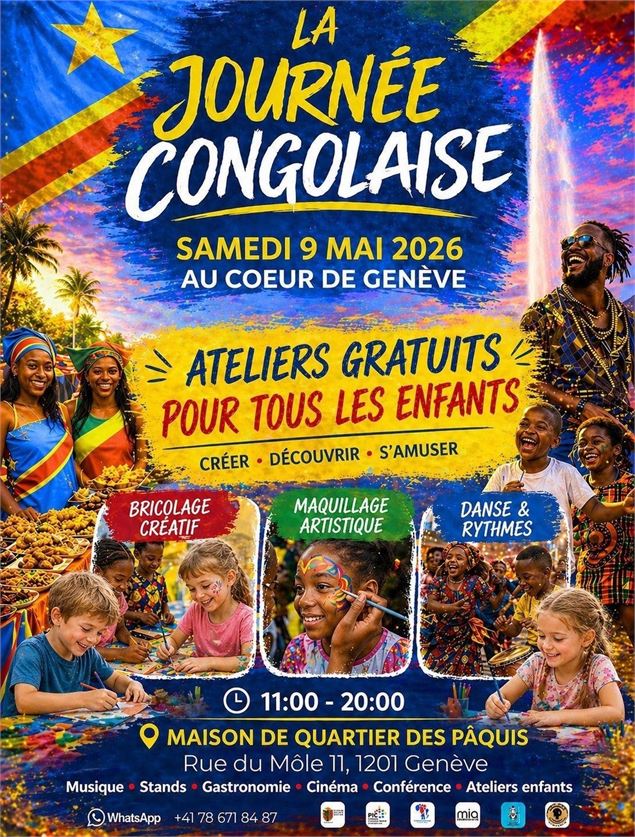 Ateliers gratuits pour les enfants - La Journée Congolaise - Association Bumba