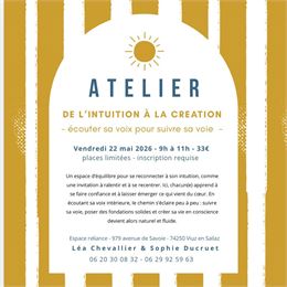 Atelier de l'intuition à la création - copyright
