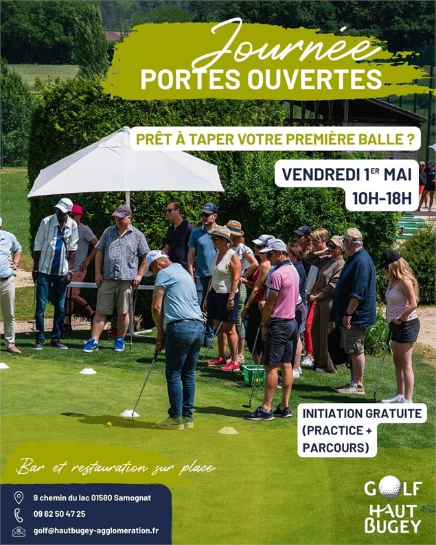 Affiche - Golf du Haut-Bugey