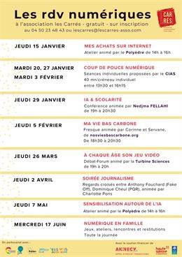 Journée numérique en famille_Annecy - Association Les Carrés