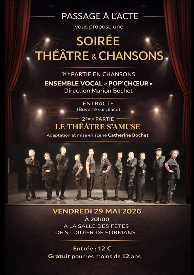 Soirée théâtre & chansons_Saint-Didier-de-Formans