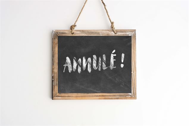 Visite annulée - ©OTBBD