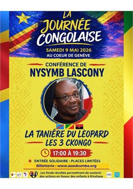 Conférence - Nysymb Lascony - La Tanière du Léopard - Les 3 CKongo - Association Bumba