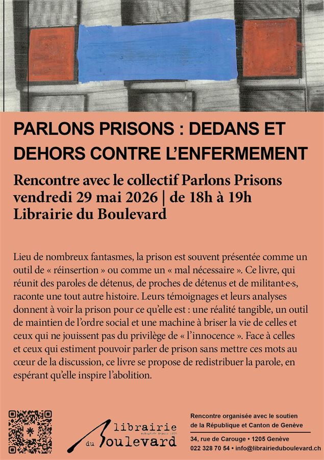 Parlons prisons : dedans et dehors contre l’enfermement - DR