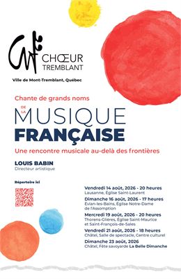 affiche - Choeur Tremblant
