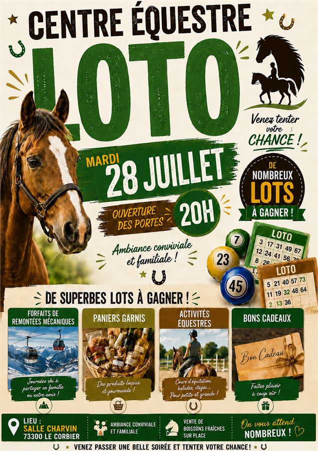 Loto du centre équestre 