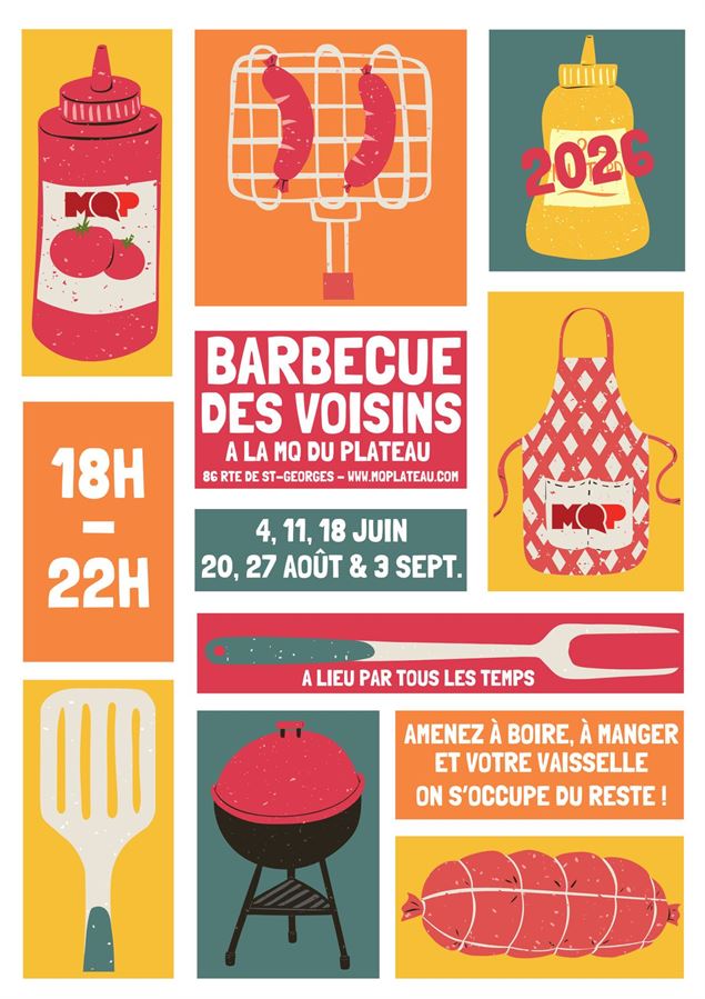 Barbecue des voisins à la MQ du Plateau - Antonin Kummer