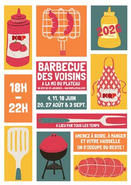 Barbecue des voisins à la MQ du Plateau - Antonin Kummer