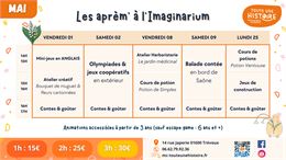 Animations à l'imaginarium au mois de mai_Trévoux