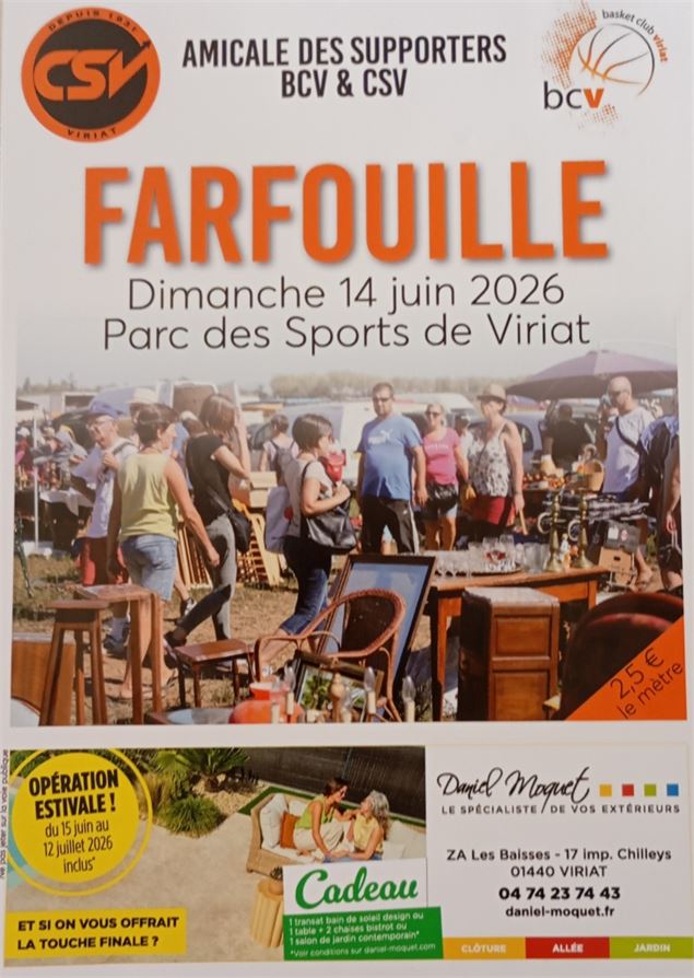 Affiche Farfouille_Viriat - ©BCV et CSV