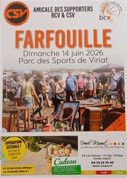 Affiche Farfouille_Viriat - ©BCV et CSV