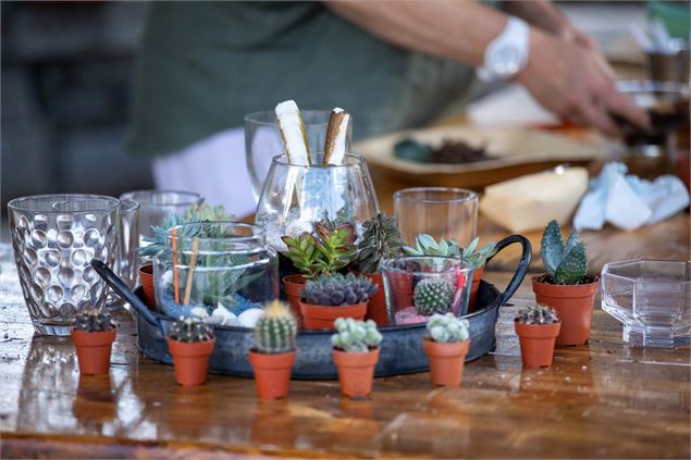 Atelier terrarium - Les Gets Tourisme