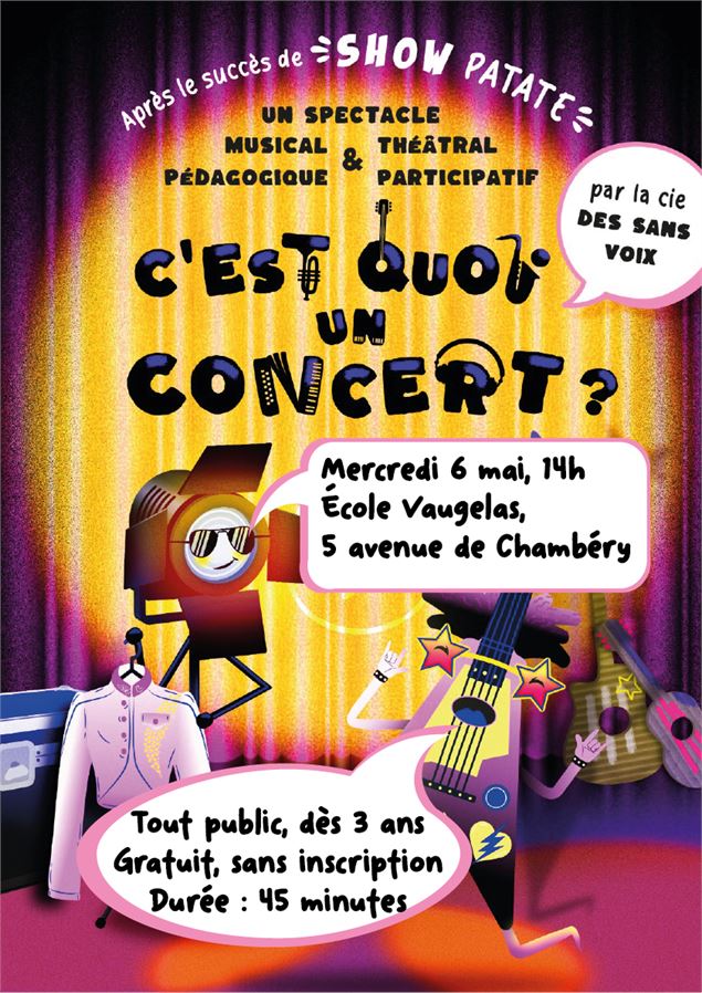 Spectacle Cie des sans voix