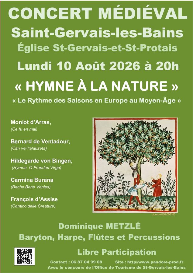 Concert médiéval_Saint-Gervais-les-Bains - Droits réservés
