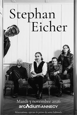 Concert : Stephan Eicher_Annecy - RPO - Rémi Perrier Organisation