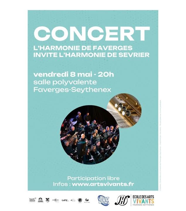 Affiche Concert de l'harmonie - Arts Vivants