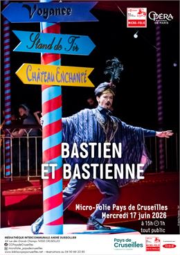 Goûter d'exception avec la diffusion de l'opéra Bastien et Bastienne_Cruseilles - Micro-Folie Pays d
