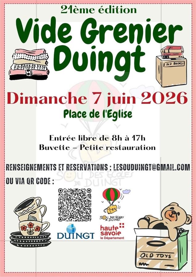 Vide-grenier du Sou des écoles_Duingt - Le sou des écoles