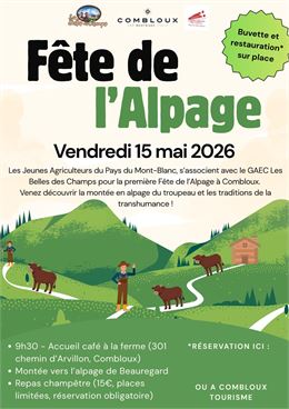 1ère Fête de l'Alpage_Combloux