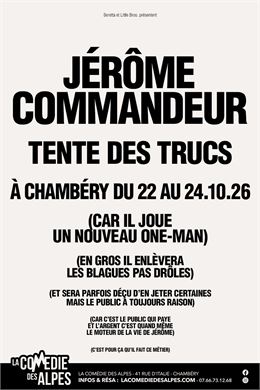 Jérôme Commandeur - La Comédie des Alpes