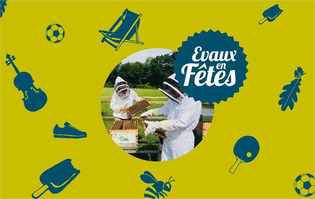 Visite aux abeilles du rucher - Fondation des Evaux