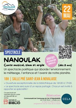 Conte et slam “Nanoulak” - Infini Dehors