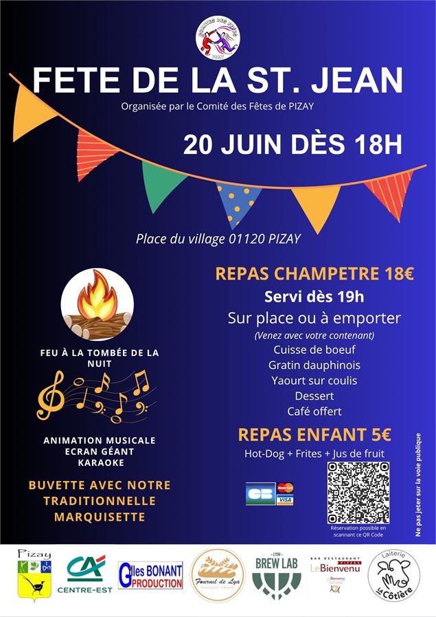Fête de la Saint Jean_Pizay - Comité des Fêtes de Pizay