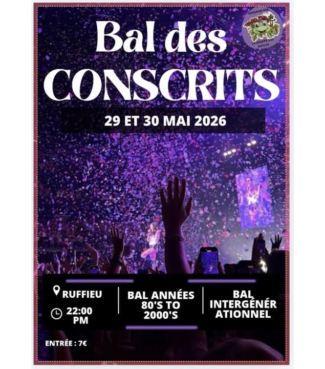 Bal des Conscrits à Ruffieu_Haut Valromey - Les Rufflos