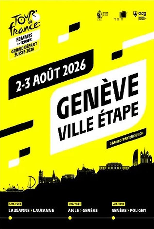Tour de France Femme avec Zwift - Ville de Genève