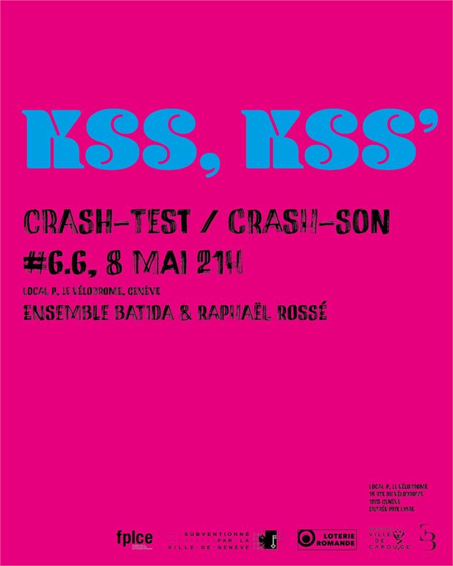 crAsh-test/crAsh-son #6.5 – Ensemble Batida & Raphaël Rossé - ©Alexandra Bellon