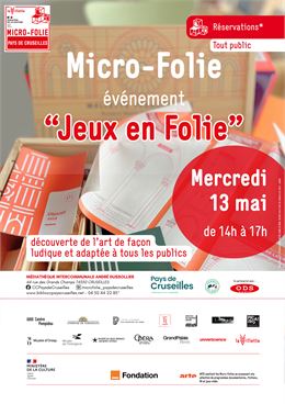 Jeux en Folie_Cruseilles - Micro-Folie Pays de Cruseilles